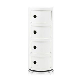 Kartell Componibili Mueble De Almacenamiento Blanco Dise&ntilde;o Moderno