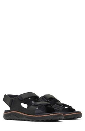 Merrell Cover Quarter Strap Sandal in Black at Nordstrom, Size 12