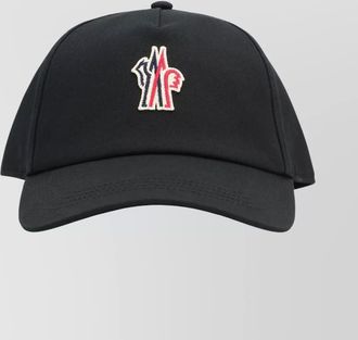 Moncler logo baseball cap with adjustable size