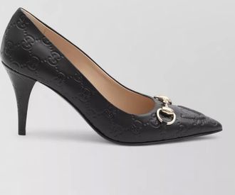 Gucci leather pumps