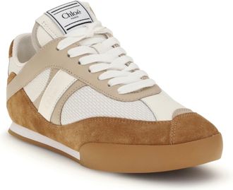 Chlo&eacute; Womens Kick Sneakers Rusted Brown