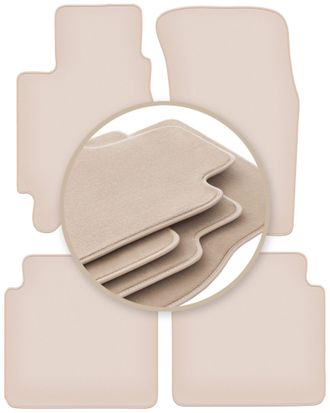 OEM Alfombrillas Beige Premium Para Subaru Outback Ii Station Wagon, Sedan 1999-2004