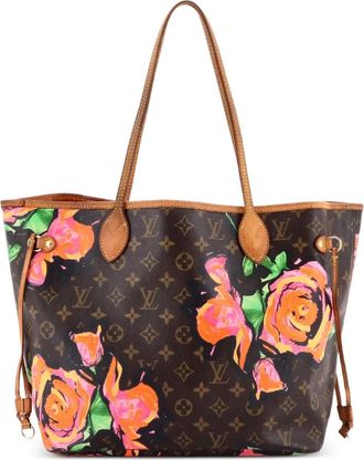 Louis Vuitton Neverfull Limited Edition Monogram Roses MM tote bag - Veelkleurig