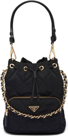 Prada Re-Edition 1995 Bucket Bag - Womens - Metal/Recycled Nylon