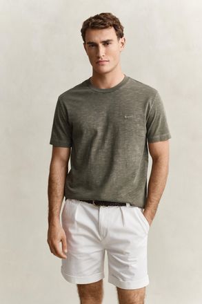 GANT Men Washed T-Shirt (4XL) DRY HERB GREEN