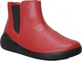 Ziera Womens Yumba Boot In Dark Red-Black
