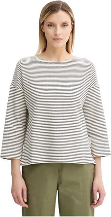 Marc O'Polo Dames, Tops, Beige, Maat: XS Katoen