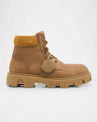 Moncler Men & apos;s Peak City Lace Up Boots
