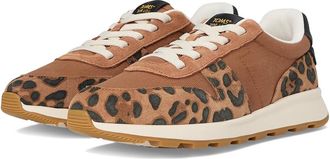 Toms TRVL LITE Retro Womens Shoes Brown Sugar Leopard : 6.5 B - Medium, Suede