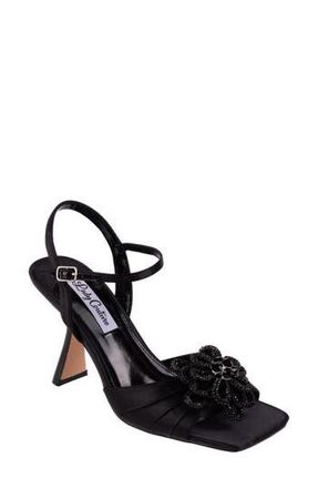 Lady Couture Lilly Flare Heel Sandal in Black at Nordstrom Rack, Size 10