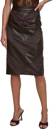 L'agence Erma Patchwork Skirt