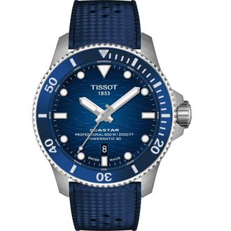 Tissot Seastar 2000 Professional Powermatic 80 Watch, 44mm in Blue Gradient at Nordstrom