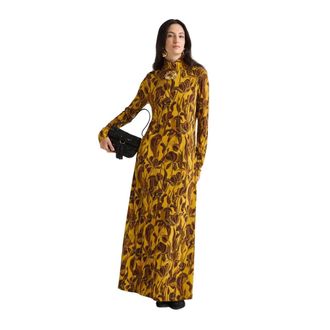 Maliparmi Maxi Dresses, female, Yellow, Size: XL Lilys Ballet Dress