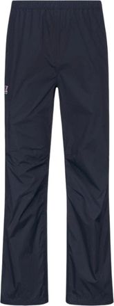 K-Way LE Vrai 4.0 Ethan Broek - unisex - Straight fit broeken - Blauw - M - Nylon - Broeken