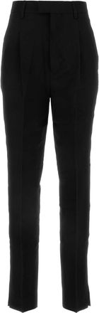 Ami Womens Black Wool Pant - Size EU 40 (Womens)