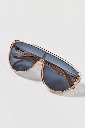 I-SEA Summer Oversized Shield Aviator Sunglasses