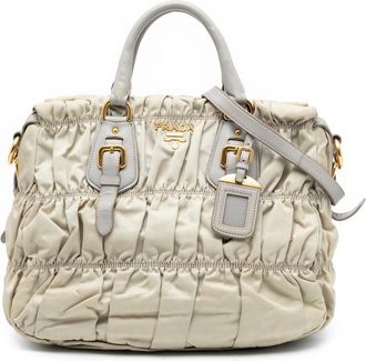 Prada Pre-owned Prada Tessuto Gaufre Satchel 6KT245DHB2BV0726