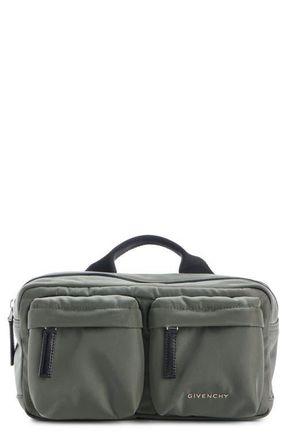 Givenchy Essential U Nylon Belt Bag in Salvia at Nordstrom