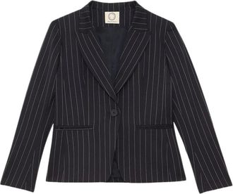 Ines De La Fressange Giacca Palmire - - Jackets - Donna - Blu - M