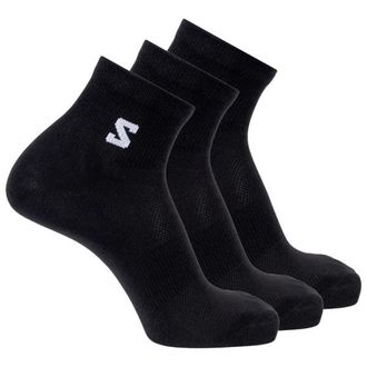 Salomon Everyday Lite Quarter 3-Pack Multifunktionssocken - Unisex | schwarz