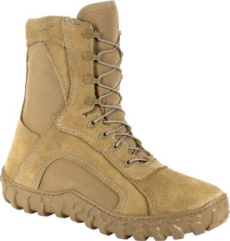 Rocky Mens S2v 8 Waterproof 400G Insulated Military Bo In Coyote M