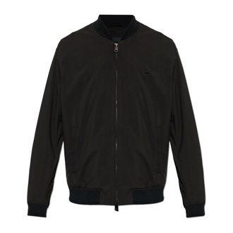 Paul & Shark Paul & Shark, Bomber Jackets, male, Black, Size: XL Logo Jacket