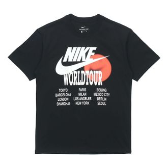 Nike AS Mens Nike Sportswear Tee WORLD TOUR Black DA0938-010