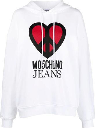 Moschino Donna, Felpe, Bianco, S, new