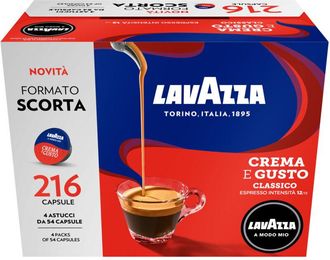 LavAzza Crema E Gusto C&aacute;psula De Caf&eacute; Tueste Medio 54 Pieza(s)