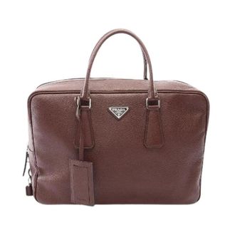Prada Pre-owned Vit.daino Borsa da lavoro - - Pre-owned - Uomo - Marrone - ONE SIZE