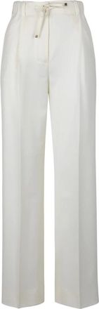 Moncler Dames, Broeken, Wit, Maat: 2XS Wol