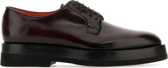 Santoni Dark Brown Lace-up Shoes