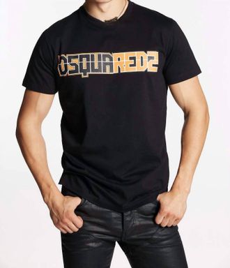 Dsquared2 Mens Short Sleeve Shirt In Black