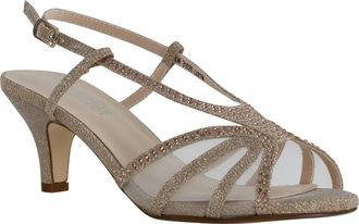 Touch Ups Clara Strappy Sandal in Champagne at Nordstrom, Size 10.5