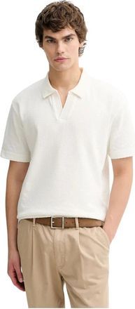 Marc O'Polo Tops, Heren, Beige, L, Polo Shirts