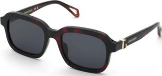 Zadig&Voltaire Womens SZV416-5309JC SZV416 53 5309JC Sunglasses - Dark Red - One Size