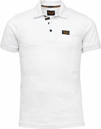 PME Legend Premium Polo Shirt - Heren - Polos - Wit - 3XL - Katoen - Tops
