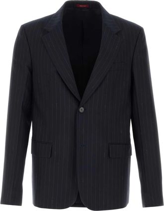 Gucci Embroidered Wool Blazer