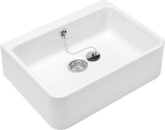 Villeroy & Boch O.novo - Conjunto De Rebosadero Para Fregadero De Cer&aacute;mica, Cromo 94281061