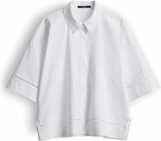 someday Zlana Blouse - Dames - Blouses & Shirts - Wit - Maat: M Katoen