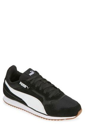Puma Softride ST Miler Sneaker in Puma White/Puma Black/Gum at Nordstrom Rack, Size 11.5