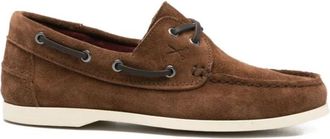 Maneb&igrave; Swan Suede Boat Schoenen - Heren - Bootschoenen - Bruin - 43 EU - Leer - Schoenen