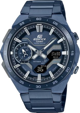 Casio Edifice Mens Blue Watch ECB-2200CB-2AEF material_Stainless_Steel - One Size