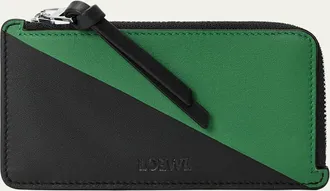 Loewe Mens Coin Card Holder in Napa Leather