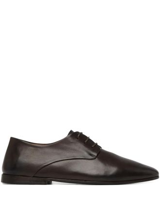 Marsèll Derby in pelle - Marrone