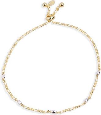 Argento Vivo Bead & Link Mixed Metal Bracelet in Two Tone at Nordstrom