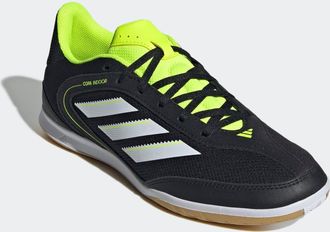adidas Fussballschuh ADIDAS PERFORMANCE COPA COURT CLUB INDOOR, Gr. 44,5, weiss (core schwarz, cloud wei&szlig;, lucid lemon), Synthetik, Textil, Schuhe Fussballsc