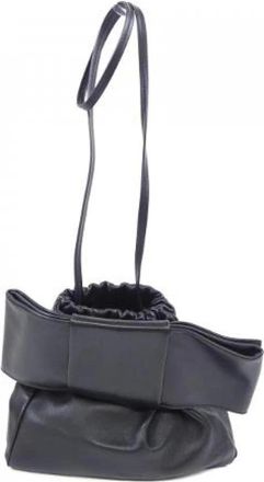 Jil Sander Pre-owned Bucket Bags, female, Black, Size: ONE SIZE Pre-owned Leather Shoulder Bag