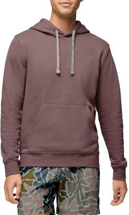 Prana Fleece Hoodie in Canvas at Nordstrom, Size Medium