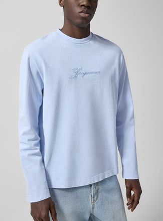 Jacquemus Mens Pigmento long-sleeve T-shirt